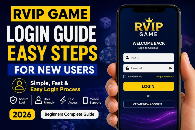 RVIP Game Login Guide – Easy Steps for New Users (2026)