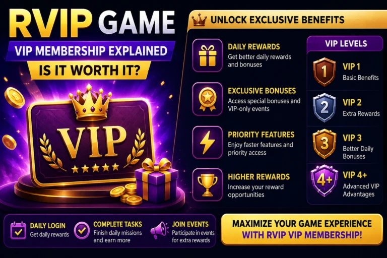 RVIP Game VIP Membership Explained – Is It Worth It?