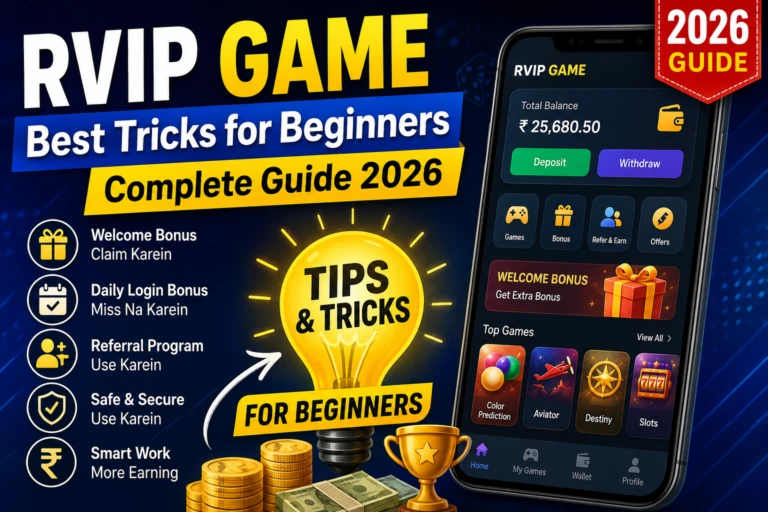 RVIP Game Best Tricks for Beginners – Complete Guide to Earn Smarter in 2026